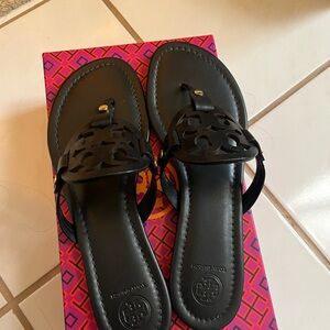 Like new Torch Burch Miller sandals black size 9